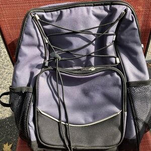 Stylish Black and Gray Men's Backpack